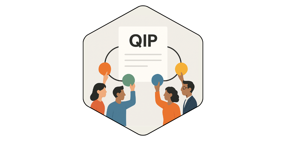 Thumbnail of Linking the QIP to individuals within the team at York College
